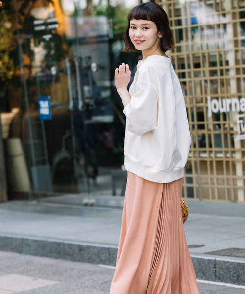 Munich（ミューニック）の「ポリエステルフランネルプリーツスカート