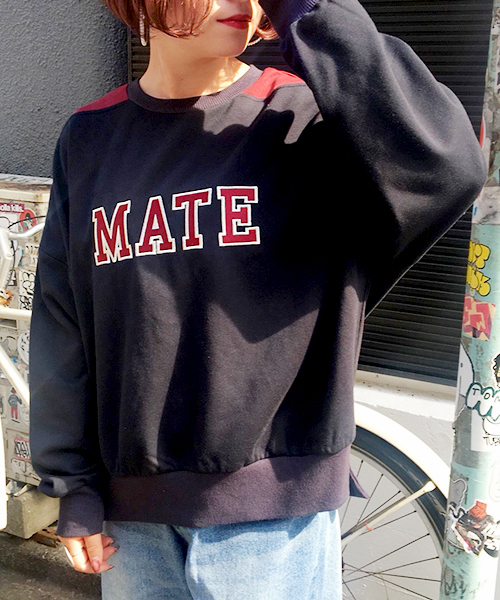 リメイク風裏毛スウェット【ZOZOTOWN限定アイテム】（スウェット