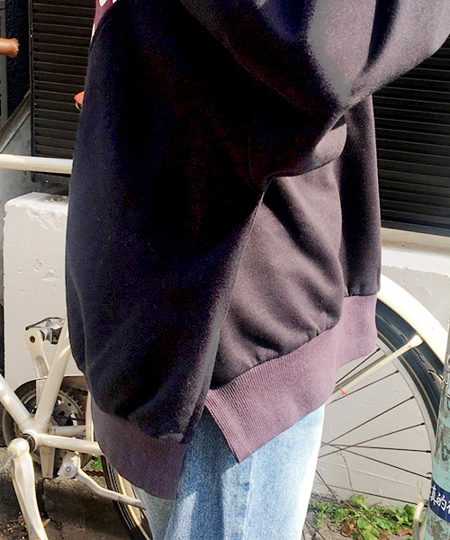 apres jour(アプレジュール)の「リメイク風裏毛スウェット【ZOZOTOWN限定アイテム】(スウェット・レディース・ネイビー/グレー/ライトブラウン・フリー)」の12枚目の写真
