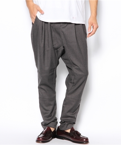 Lui's(ルイス)の「Lui's サルエルスラックスパンツ(スラックス・メンズ・ブラック/チャコールグレー/ライトグレー・SMALL/MEDIUM)」の12枚目の写真