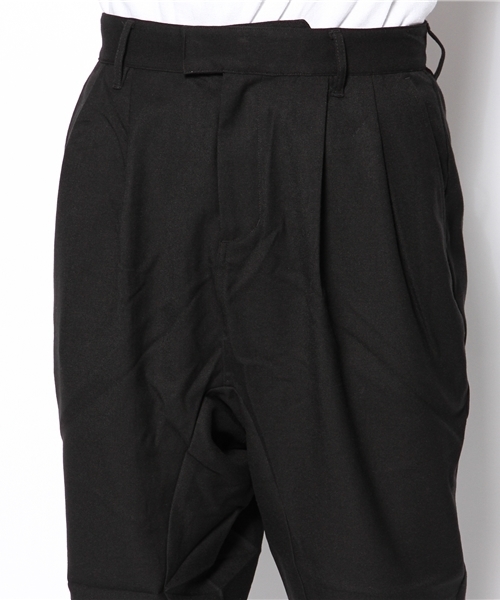 Lui's(ルイス)の「Lui's サルエルスラックスパンツ(スラックス・メンズ・ブラック/チャコールグレー/ライトグレー・SMALL/MEDIUM)」の6枚目の写真