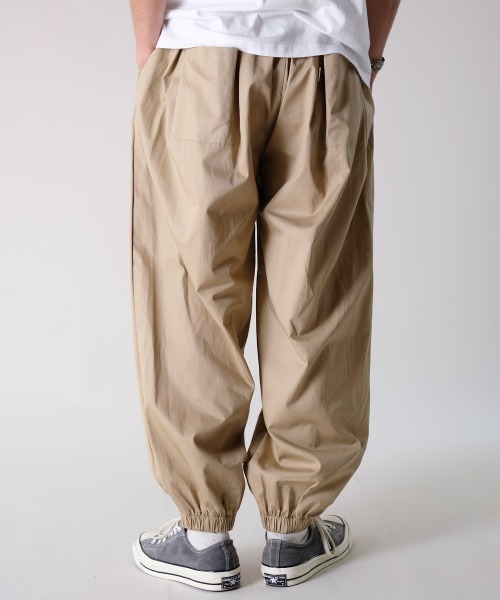 rehacer（レアセル）の「rehacer : Balloon Easy Wide Pants / バルーンイージーワイド パンツ（その他パンツ・メンズ・ブラック/ネイビー/ベージュ・SMALL/MEDIUM/LARGE）」の11枚目の写真