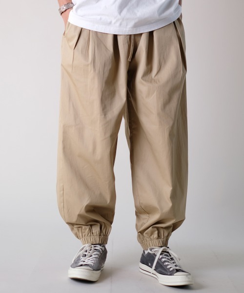 rehacer（レアセル）の「rehacer : Balloon Easy Wide Pants / バルーンイージーワイド パンツ（その他パンツ・メンズ・ブラック/ネイビー/ベージュ・SMALL/MEDIUM/LARGE）」の10枚目の写真