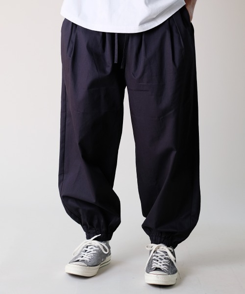 rehacer（レアセル）の「rehacer : Balloon Easy Wide Pants / バルーンイージーワイド パンツ（その他パンツ・メンズ・ブラック/ネイビー/ベージュ・SMALL/MEDIUM/LARGE）」の12枚目の写真