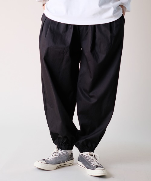 rehacer（レアセル）の「rehacer : Balloon Easy Wide Pants / バルーンイージーワイド パンツ（その他パンツ・メンズ・ブラック/ネイビー/ベージュ・SMALL/MEDIUM/LARGE）」の13枚目の写真