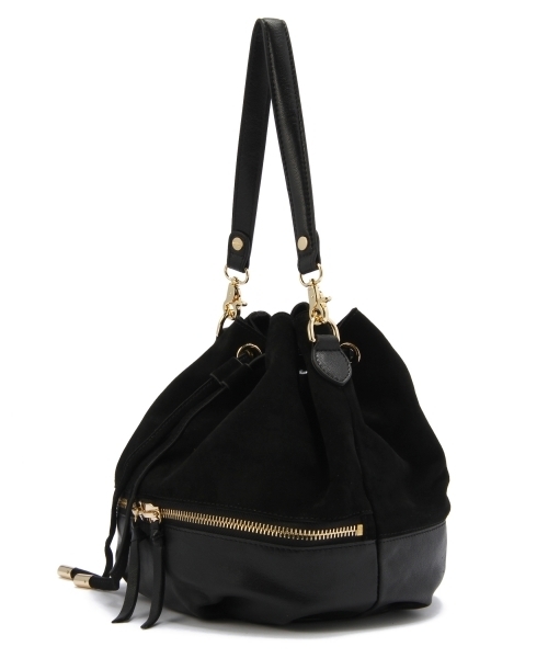 BEAUTY&YOUTH UNITED ARROWS(ビューティーアンドユースユナイテッドアローズ)の「BYSF BY×Hashibami 別注コンビドローストショルダーバッグ ◆(ショルダーバッグ・レディース・ブラック/ブラウン・フリー)」の3枚目の写真