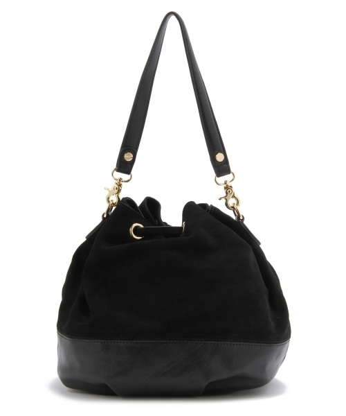 BEAUTY&YOUTH UNITED ARROWS(ビューティーアンドユースユナイテッドアローズ)の「BYSF BY×Hashibami 別注コンビドローストショルダーバッグ ◆(ショルダーバッグ・レディース・ブラック/ブラウン・フリー)」の4枚目の写真