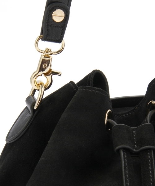 BEAUTY&YOUTH UNITED ARROWS(ビューティーアンドユースユナイテッドアローズ)の「BYSF BY×Hashibami 別注コンビドローストショルダーバッグ ◆(ショルダーバッグ・レディース・ブラック/ブラウン・フリー)」の6枚目の写真