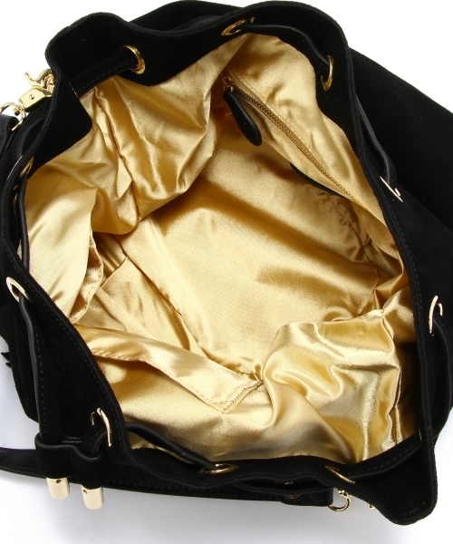 BEAUTY&YOUTH UNITED ARROWS(ビューティーアンドユースユナイテッドアローズ)の「BYSF BY×Hashibami 別注コンビドローストショルダーバッグ ◆(ショルダーバッグ・レディース・ブラック/ブラウン・フリー)」の9枚目の写真