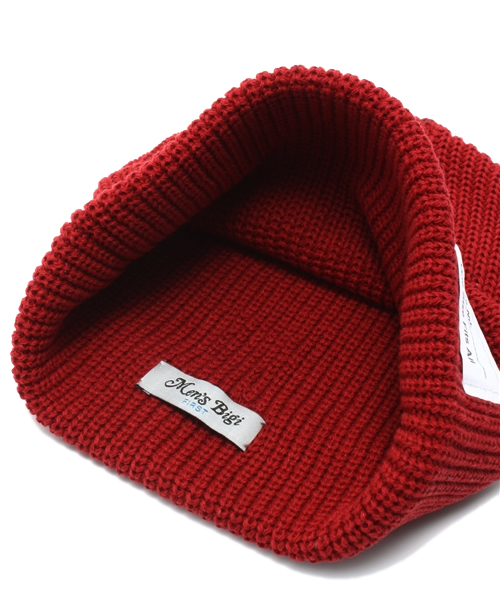 MEN'S BIGI（メンズビギ）の「カラフルニットキャップ（ニットキャップ/ビーニー・メンズ・ブラック/ターコイズブルー/ネイビー/レッド/ブルー・FREE）」の8枚目の写真