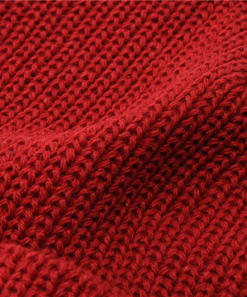 MEN'S BIGI（メンズビギ）の「カラフルニットキャップ（ニットキャップ/ビーニー・メンズ・ブラック/ターコイズブルー/ネイビー/レッド/ブルー・FREE）」の7枚目の写真