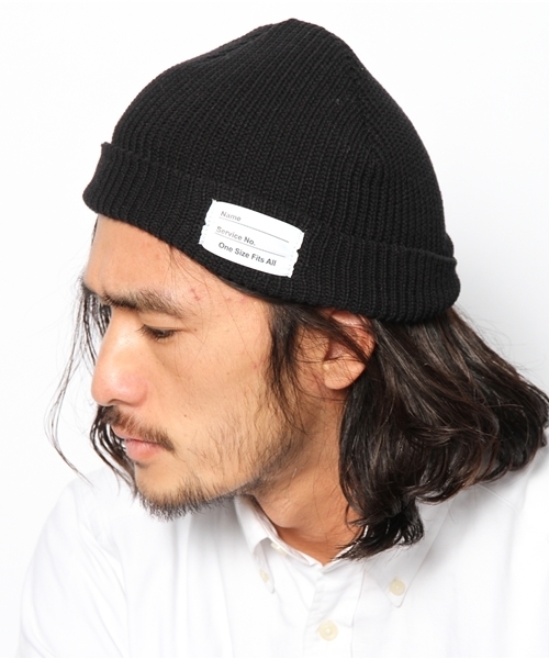 MEN'S BIGI（メンズビギ）の「カラフルニットキャップ（ニットキャップ/ビーニー・メンズ・ブラック/ターコイズブルー/ネイビー/レッド/ブルー・FREE）」の6枚目の写真