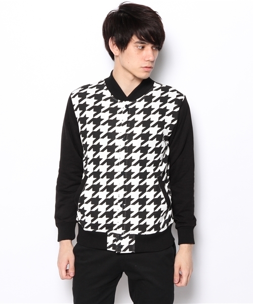 WEGO（ウィゴー）の「WEGO/総柄ポンチスタジャン（スタジャン・メンズ・その他1/その他2/その他3・MEDIUM/LARGE）」の7枚目の写真