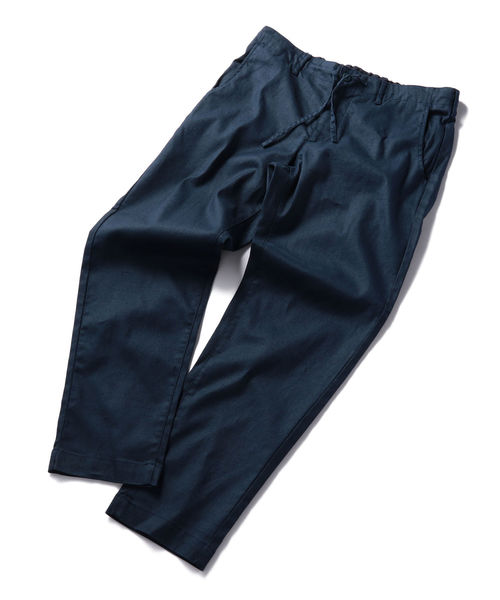 SHIPS（シップス）の「SC: SOLOTEX(R) 日本製 サフィラン リネン ハイブリッド イージーパンツ（その他パンツ・メンズ・ダークブルー/ベージュ/ライトオリーブ/ブルー/ナチュラル/ネイビー/ホワイト/オートミール/コバルトブルー/ロイヤルブルー・SMALL/MEDIUM/LARGE/X-LARGE）」の21枚目の写真