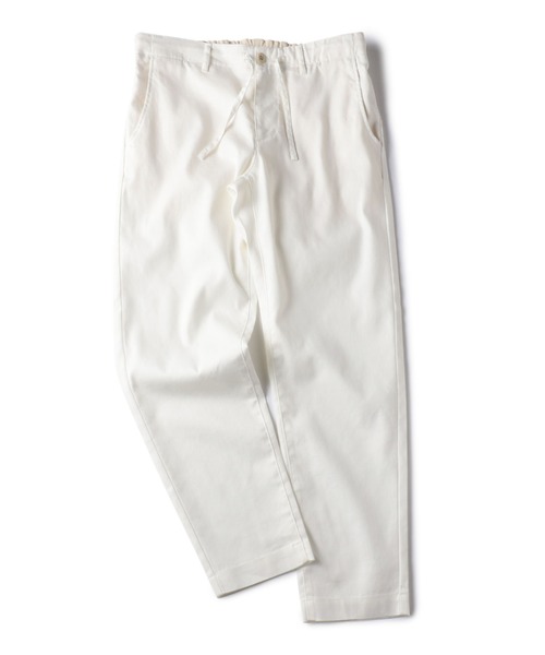 SHIPS（シップス）の「SC: SOLOTEX(R) 日本製 サフィラン リネン ハイブリッド イージーパンツ（その他パンツ・メンズ・ダークブルー/ベージュ/ライトオリーブ/ブルー/ナチュラル/ネイビー/ホワイト/オートミール/コバルトブルー/ロイヤルブルー・SMALL/MEDIUM/LARGE/X-LARGE）」の2枚目の写真