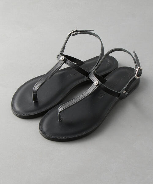 NICOLAS LAINAS（ニコラスライナス）の「NICOLAS LINAS pierc SD（サンダル・レディース・ブラック/シルバー・38/36/37）」の2枚目の写真