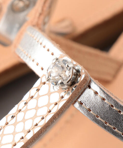 NICOLAS LAINAS（ニコラスライナス）の「NICOLAS LINAS pierc SD（サンダル・レディース・ブラック/シルバー・38/36/37）」の10枚目の写真