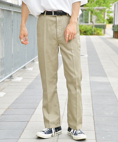 kutir（クティール）の「フレアパンツ（その他パンツ・メンズ・ブラック/ベージュ・SMALL/MEDIUM）」の2枚目の写真