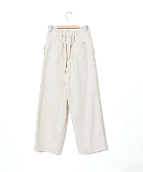 coen(コーエン)の「カツラギワイドパンツ(その他パンツ・レディース・オフホワイト/ダークグレー・SMALL/LARGE/MEDIUM)」の7枚目の写真