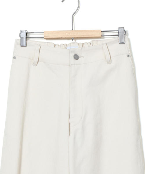 coen(コーエン)の「カツラギワイドパンツ(その他パンツ・レディース・オフホワイト/ダークグレー・SMALL/LARGE/MEDIUM)」の6枚目の写真