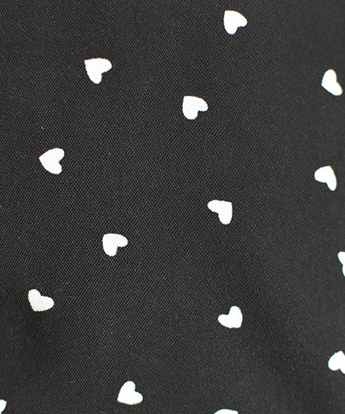 PairPair（ペアペア）の「襟フリルハート柄プリントブラウス（シャツ/ブラウス・レディース・ブラック/アイボリー・FREE）」の20枚目の写真