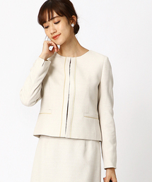 レディースのスーツジャケット ホワイト 白色系 ファッション通販 Zozotown
