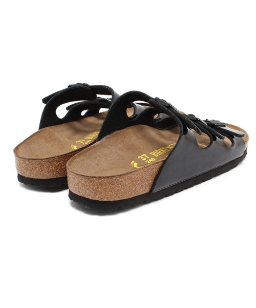 BIRKENSTOCK（ビルケンシュトック）の「【Oggi 8月号掲載】FLORIDA BF Patent Black(WOMEN)（サンダル・レディース・ブラック・38/36/37/39/35）」の3枚目の写真