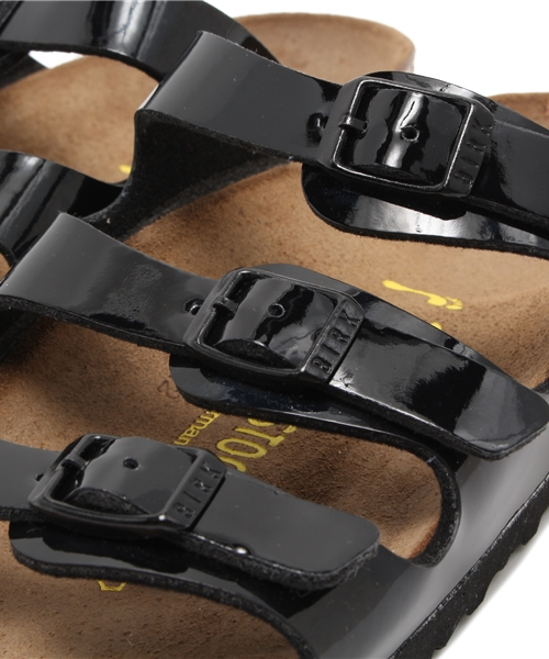 BIRKENSTOCK（ビルケンシュトック）の「【Oggi 8月号掲載】FLORIDA BF Patent Black(WOMEN)（サンダル・レディース・ブラック・38/36/37/39/35）」の7枚目の写真