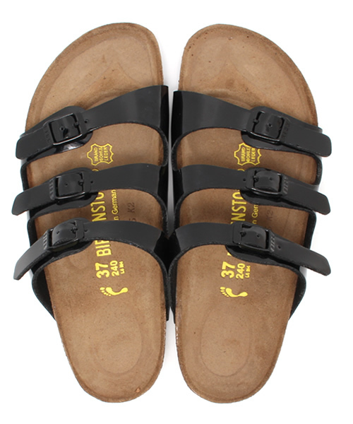 BIRKENSTOCK（ビルケンシュトック）の「【Oggi 8月号掲載】FLORIDA BF Patent Black(WOMEN)（サンダル・レディース・ブラック・38/36/37/39/35）」の8枚目の写真