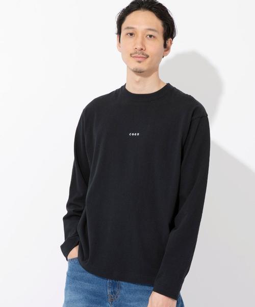 coen(コーエン)の「コーエンロゴ刺繍ロングスリーブTシャツ(Tシャツ/カットソー・メンズ・ホワイト/ブラック・LARGE/X-LARGE/SMALL/MEDIUM)」の7枚目の写真