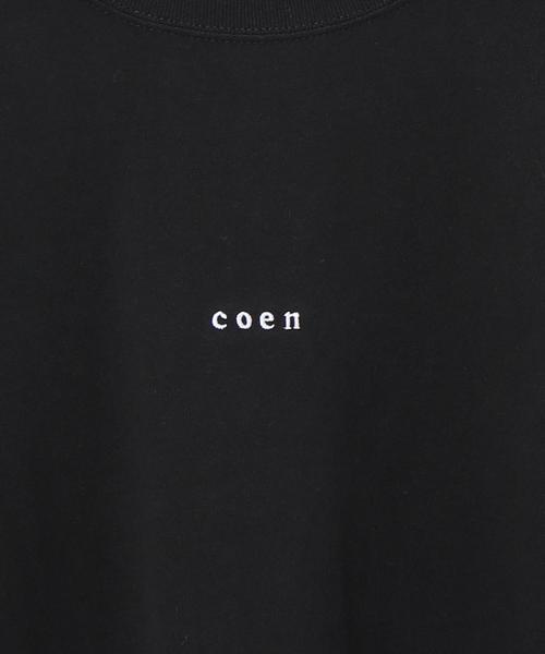 coen(コーエン)の「コーエンロゴ刺繍ロングスリーブTシャツ(Tシャツ/カットソー・メンズ・ホワイト/ブラック・LARGE/X-LARGE/SMALL/MEDIUM)」の14枚目の写真