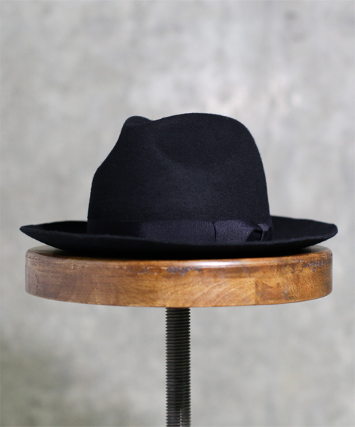 NANO universe（ナノユニバース）の「Mighty Shine(マイティシャイン)/ 別注japan madeロングハット（ハット・メンズ・ネイビー/ブラック/ブラウン・58）」の3枚目の写真