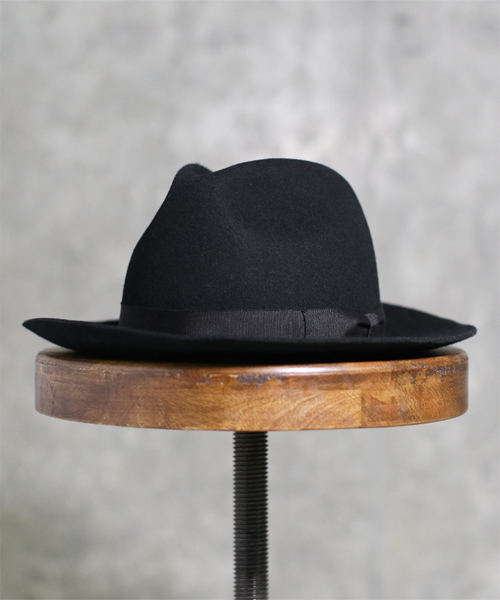 NANO universe（ナノユニバース）の「Mighty Shine(マイティシャイン)/ 別注japan madeロングハット（ハット・メンズ・ネイビー/ブラック/ブラウン・58）」の2枚目の写真