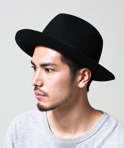 NANO universe（ナノユニバース）の「Mighty Shine(マイティシャイン)/ 別注japan madeロングハット（ハット・メンズ・ネイビー/ブラック/ブラウン・58）」の10枚目の写真