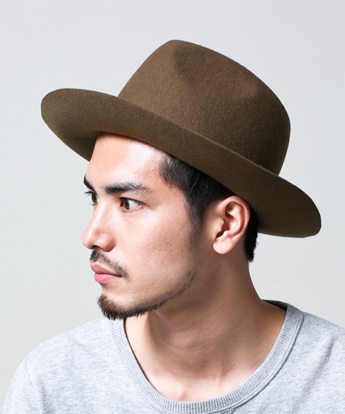 NANO universe（ナノユニバース）の「Mighty Shine(マイティシャイン)/ 別注japan madeロングハット（ハット・メンズ・ネイビー/ブラック/ブラウン・58）」の11枚目の写真