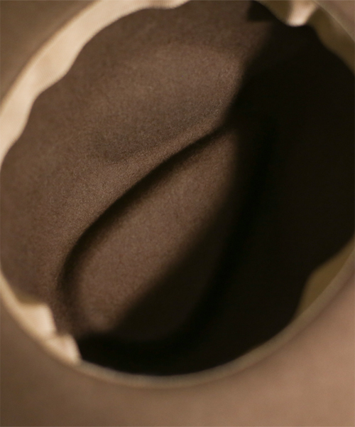 NANO universe（ナノユニバース）の「Mighty Shine(マイティシャイン)/ 別注japan madeロングハット（ハット・メンズ・ネイビー/ブラック/ブラウン・58）」の7枚目の写真