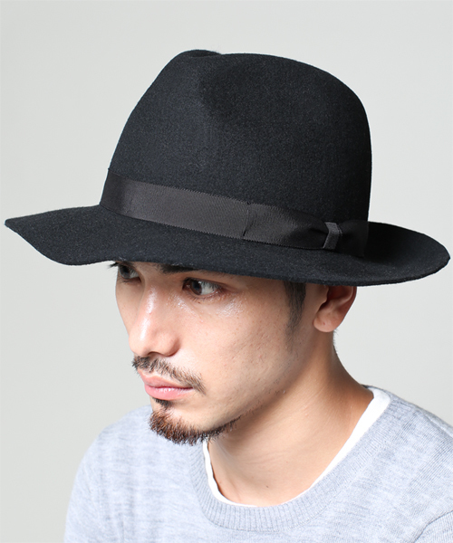NANO universe（ナノユニバース）の「Mighty Shine(マイティシャイン)/ 別注japan madeロングハット（ハット・メンズ・ネイビー/ブラック/ブラウン・58）」の13枚目の写真