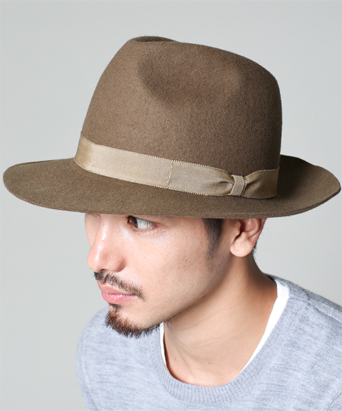 NANO universe（ナノユニバース）の「Mighty Shine(マイティシャイン)/ 別注japan madeロングハット（ハット・メンズ・ネイビー/ブラック/ブラウン・58）」の15枚目の写真
