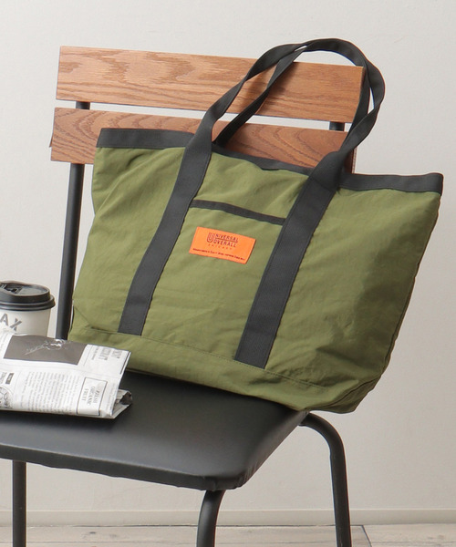 オールオーバーFFモチーフエンベリッシュトバゲットトートバッ HANDLE BUCKET TOTE / ハンドルバケットトート | Drifter