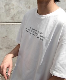 【ZIP FIVE】半袖バックプリントイラストTシャツ