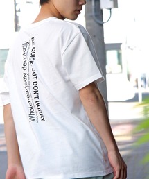 【ZIP FIVE】半袖バックプリントイラストTシャツ