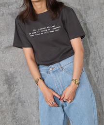 【ZIP FIVE】半袖バックプリントイラストTシャツ