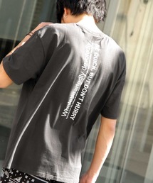 【ZIP FIVE】半袖バックプリントイラストTシャツ