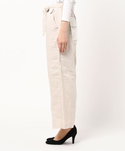 BACK NUMBER（バックナンバー）の「【BACK NUMBER】スリーピングパンツ（その他パンツ・レディース・ベージュ/ブラウン/オフホワイト/オリーブ/ワイン/ライトベージュ・S/M/L）」の7枚目の写真