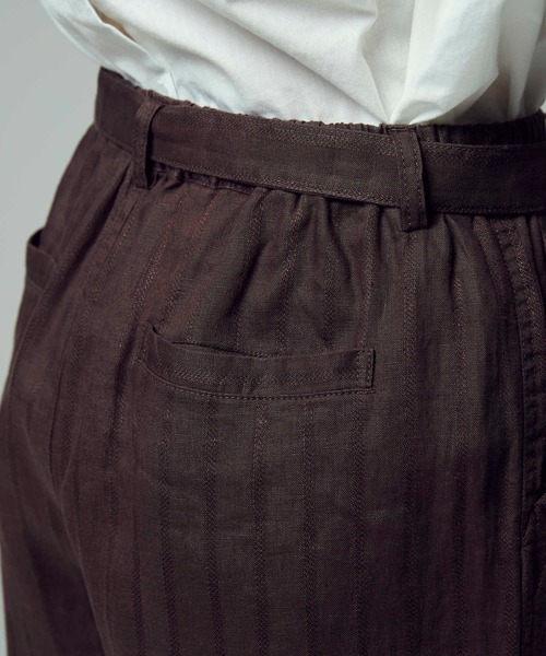 BACK NUMBER（バックナンバー）の「【BACK NUMBER】スリーピングパンツ（その他パンツ・レディース・ベージュ/ブラウン/オフホワイト/オリーブ/ワイン/ライトベージュ・S/M/L）」の12枚目の写真