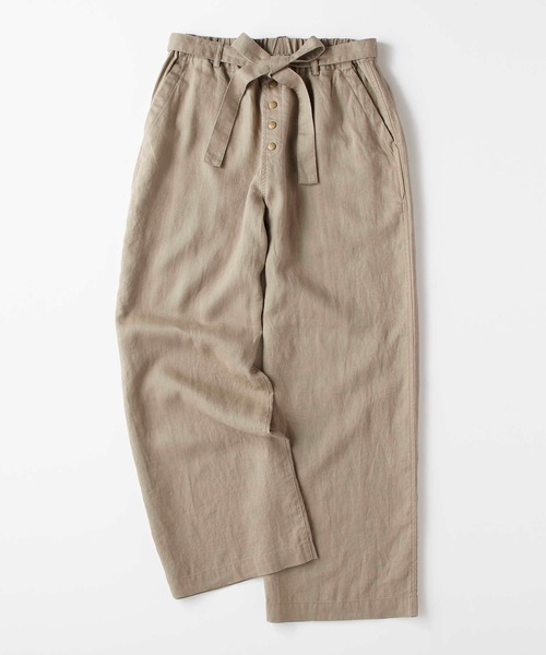 BACK NUMBER（バックナンバー）の「【BACK NUMBER】スリーピングパンツ（その他パンツ・レディース・ベージュ/ブラウン/オフホワイト/オリーブ/ワイン/ライトベージュ・S/M/L）」の21枚目の写真