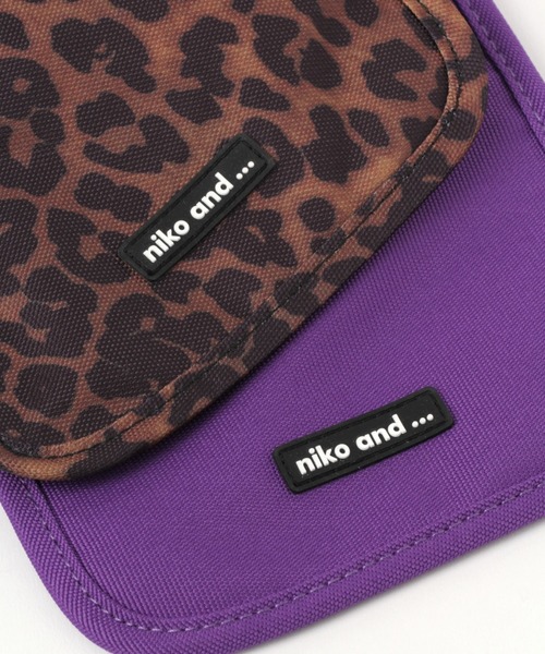 niko and...（ニコアンド）の「オリジナル縦型フラットショルダーバッグ（ショルダーバッグ・レディース・ブラック/ホワイト/ピンク/シルバー/パープル/レオパード・0）」の19枚目の写真