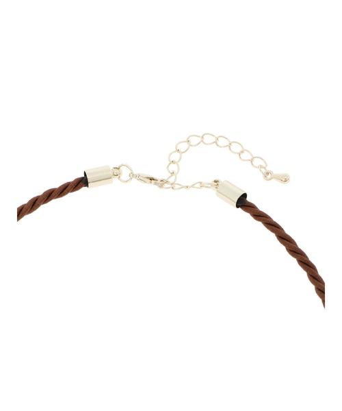 AMERICAN HOLIC（アメリカンホリック）の「チェーンタッセルロープネックレス（ネックレス・レディース・ブラック/ブラウン・FREE）」の6枚目の写真