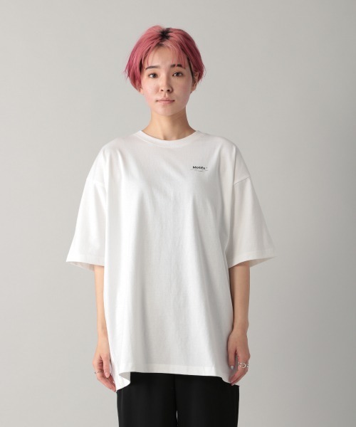 PBLIM(ページボーイリム)の「【PAGEBOYLIM】ノイズグラフィックTシャツ(Tシャツ/カットソー・レディース・オフホワイト/ブラック・MEDIUM/X-LARGE)」の12枚目の写真