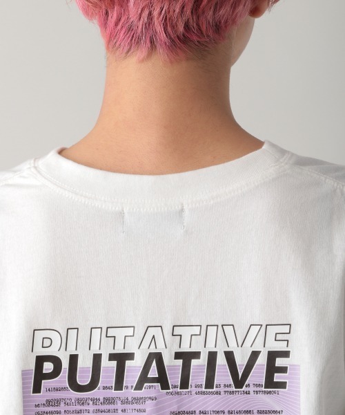 PBLIM(ページボーイリム)の「【PAGEBOYLIM】ノイズグラフィックTシャツ(Tシャツ/カットソー・レディース・オフホワイト/ブラック・MEDIUM/X-LARGE)」の16枚目の写真